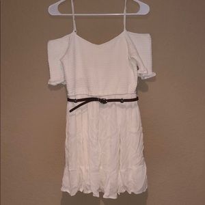 NWT - AMERICAN RAG WHITE OFF THE SHOULDER DRESS